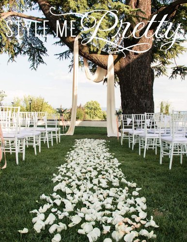 Villa Tolomei wedding featured on Style me Pretty
