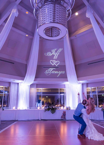 wedding reception at Marriott in Sanibel