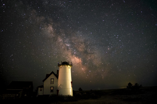 Milky Way over the Lighthouse