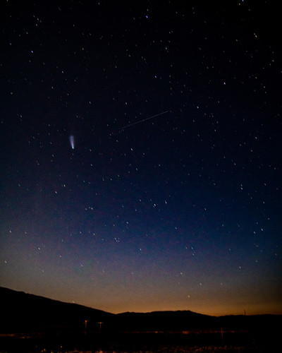 Cody Comet  Neowise Comet over Cody Wyomingjpg