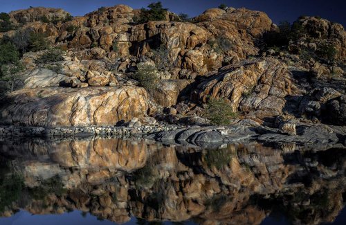 Granite at Watson Lake in Prescott Arizona