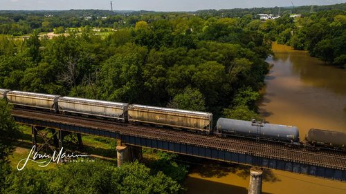 Train Track over the Chattahoochee