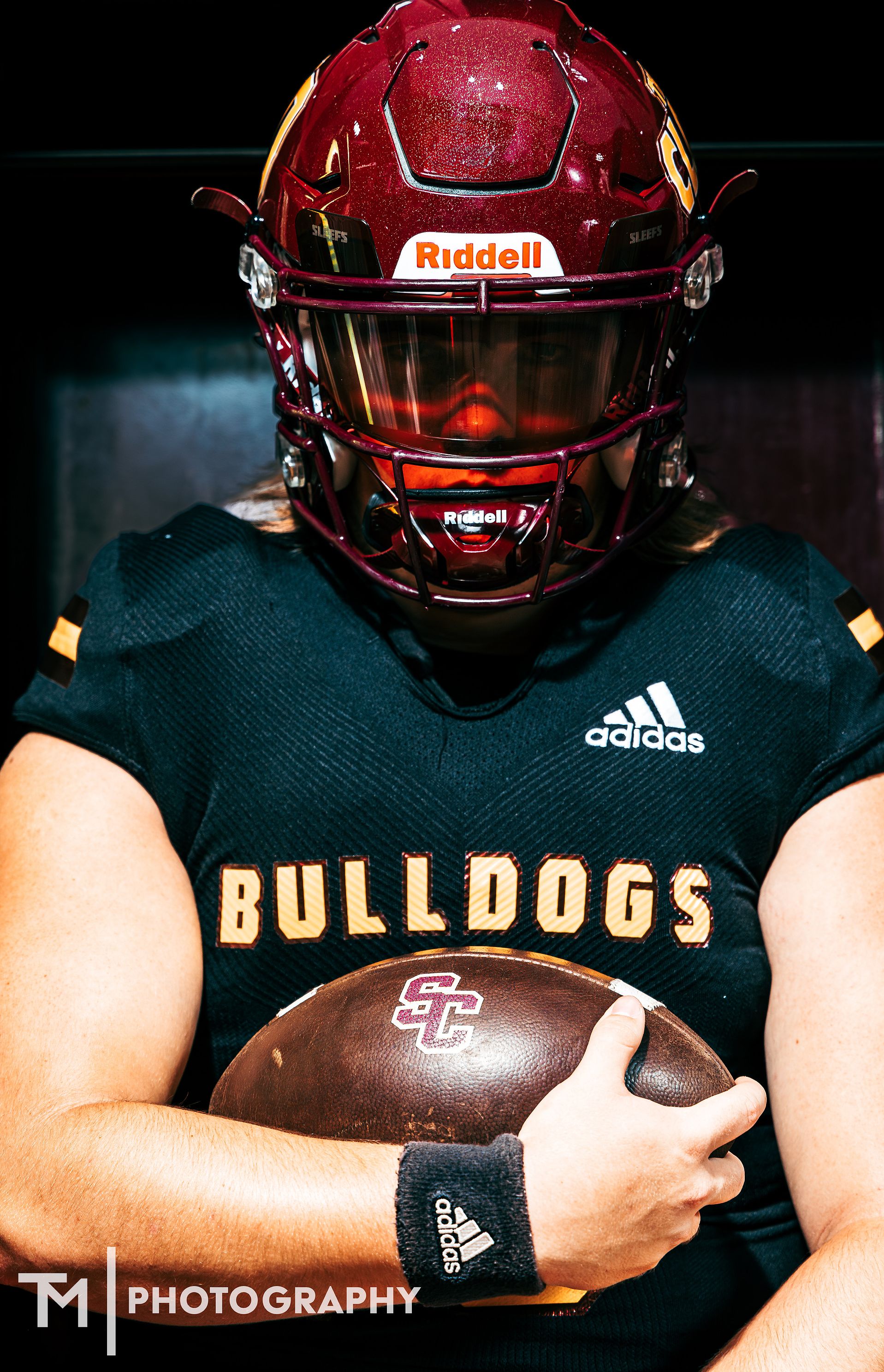 Dynamic Athlete Portrait, St.Cloud High School QB #10