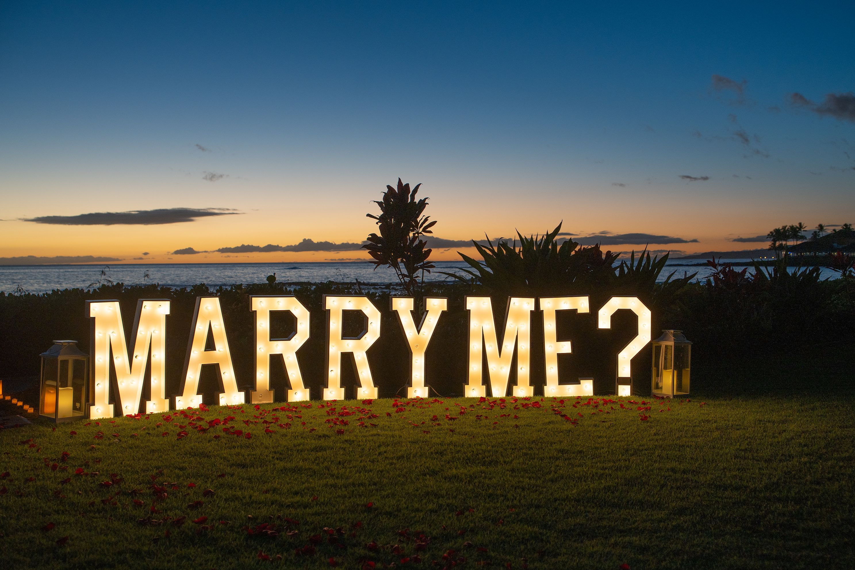 Kauai Engagement Proposal Photographers in Poipu