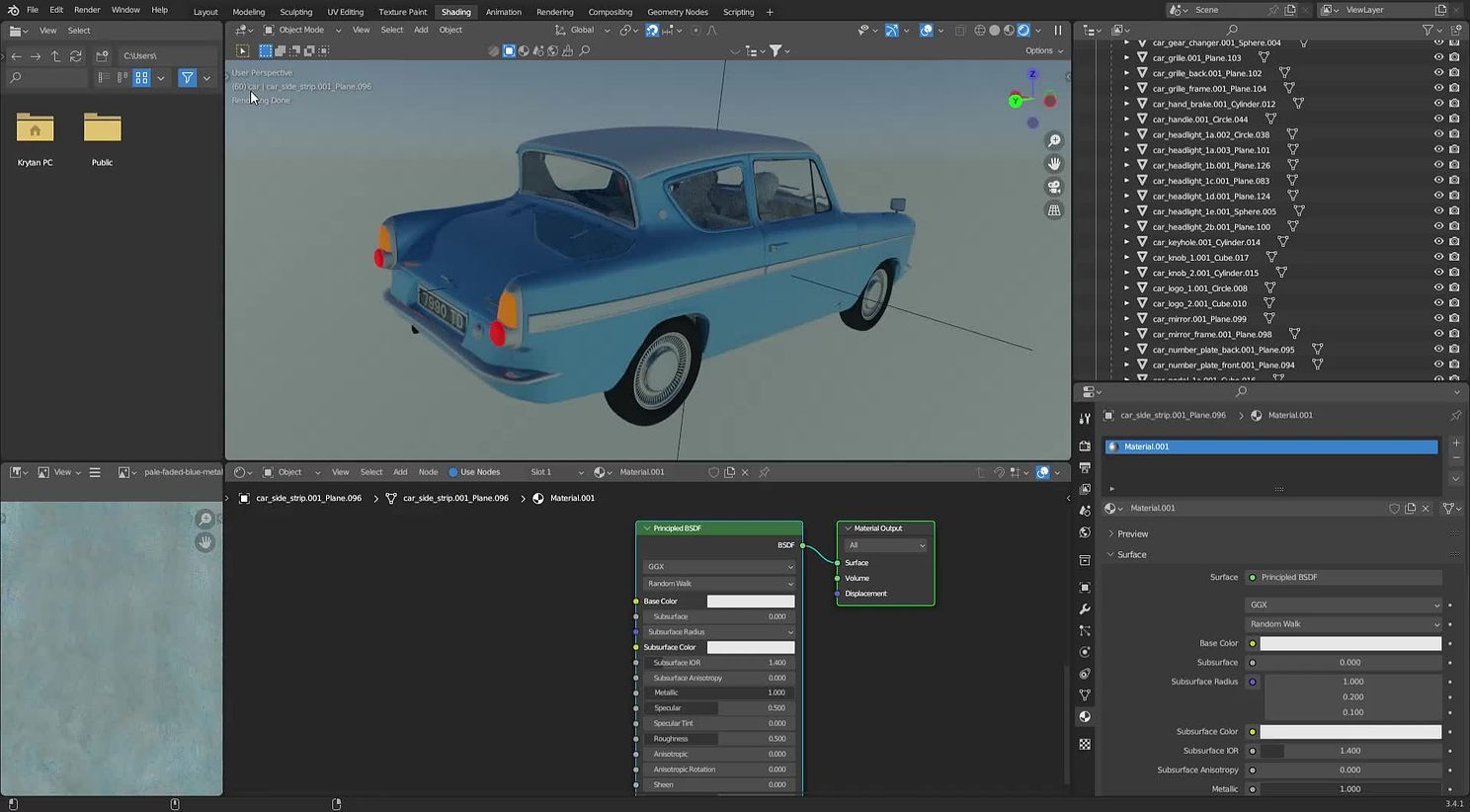 Blender* [F:\Endless Engines Starter Files v1.1\Endless Engines Starter Files\Project Files\EE harry potter flying car before pathfinder..blend]