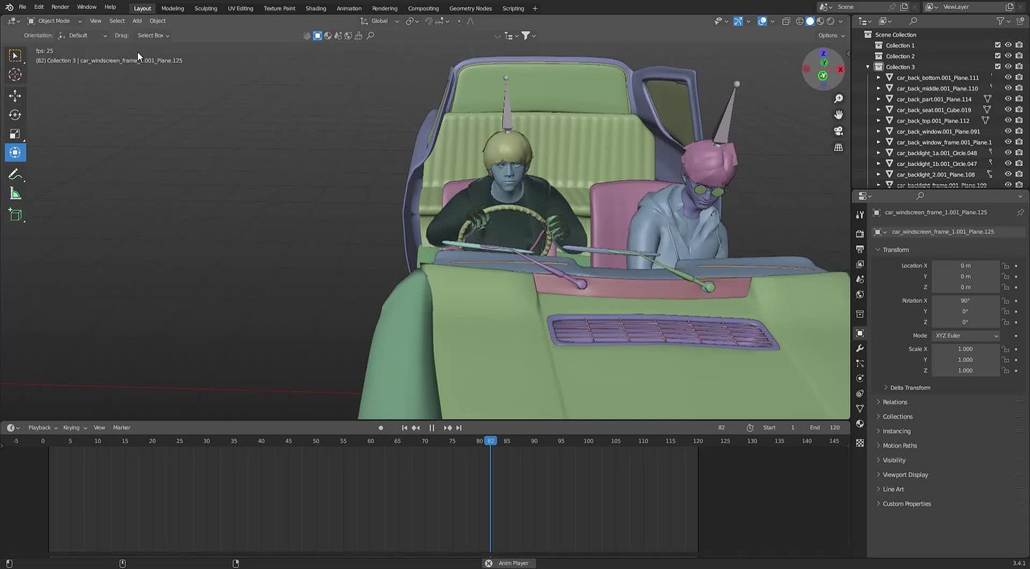 Blender* [F:\Endless Engines Starter Files v1.1\Endless Engines Starter Files\Project Files\EE harry potter flying car..blend]