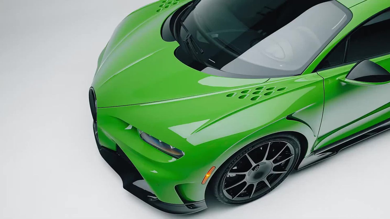 Final Bugatti Chiron SuperSports Studio Edit